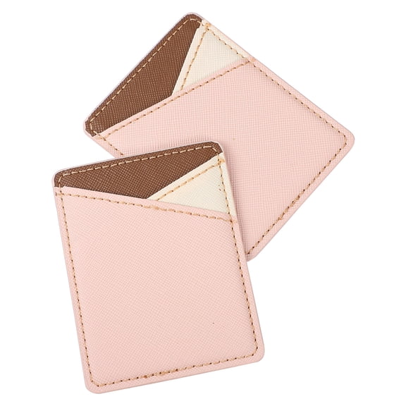 Masteelf 2 Pcs Smartphone Back Sleeve Smartphones Holder Case Miss Man Beige