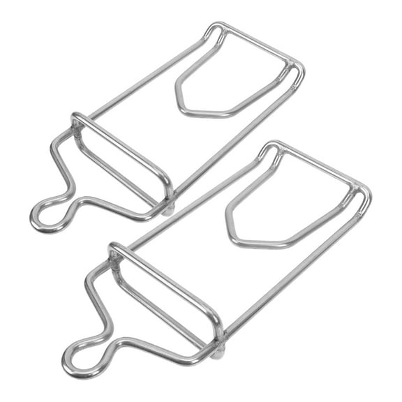 Masteelf 2 Pcs Stainless Steel Duck Hook 30.00X12.50X5.00CM Silver