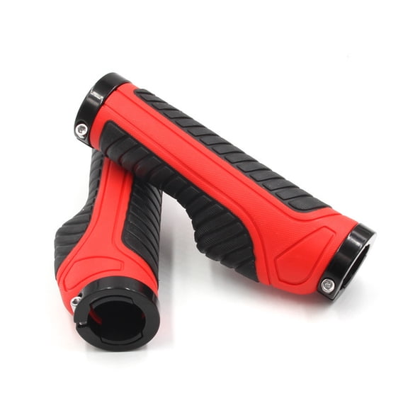 Masteelf 2 Pcs Stand Mountain Bike Grip Rain-resistant Handlebar Grips Enthusiast