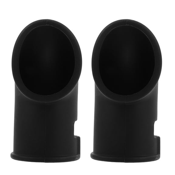 Masteelf 2 Pcs Steam Diverter Silicone Steam Release Diverter Pressure Release Valves Accessories For Power Pressure Cooker Kitchen Gadget Black