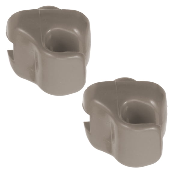 Masteelf 2-Pack Car Sun Visor Hooks for Interior Use, Windshield Holder Clips, Grey Color, and Easy to Install