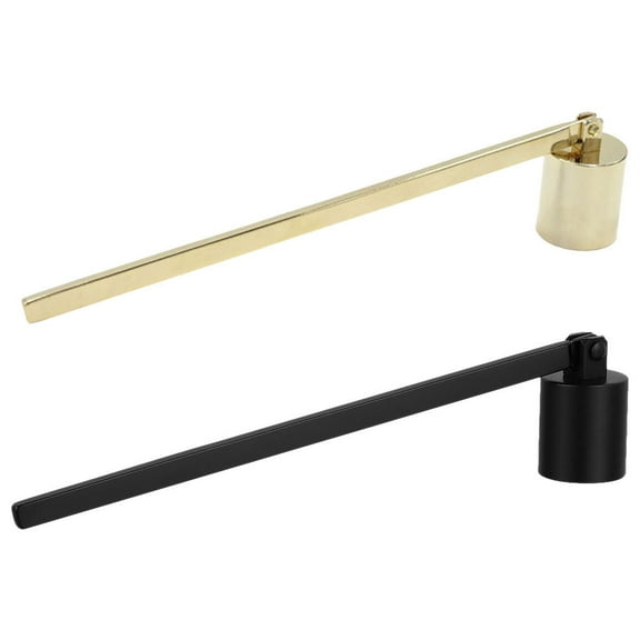 Masteelf 2 Pcs Taper Candle Snuffer Stainless Steel Candle Extinguisher With Rotating Head Elegant Candle Care Tool For Home Decor And Safety