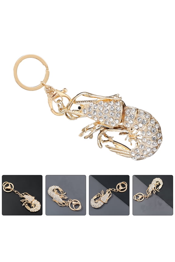 2-Pack Rhinestone Keychains for Womens Bags, Stylish Decorative Accessories, Perfect Gift for Fashion