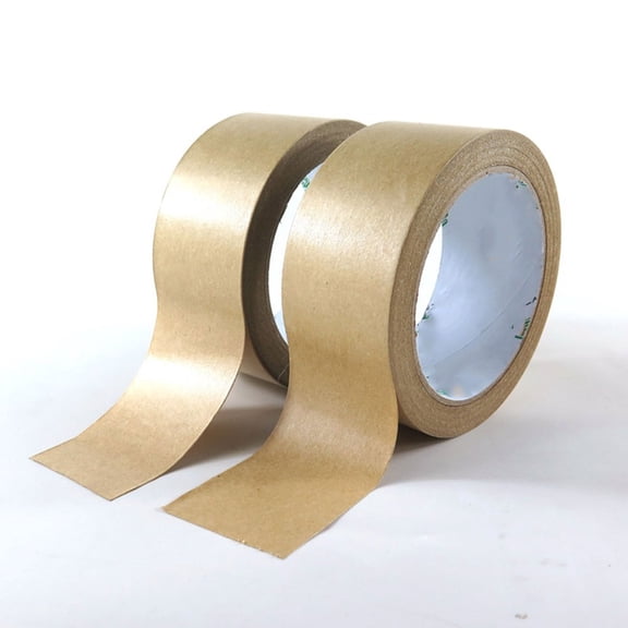 Masteelf 2 Rolls Decorative Paper Tape for Wrapping, Crafting, Packaging and Projects, Multipurpose Adhesive Tape