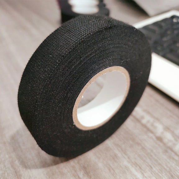 Masteelf 2 Rolls Gaffer Tape Tear-resistant Tape 1500X3.2CM Black