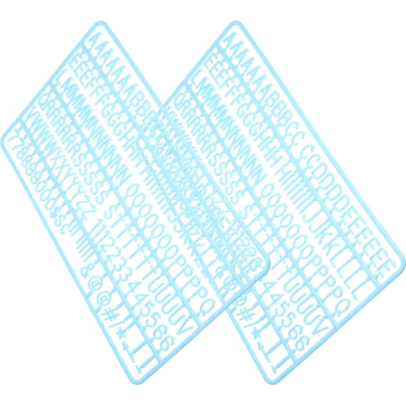 Masteelf 2 Sets Writing Milestone Pink Bulletin Board Letter -blue