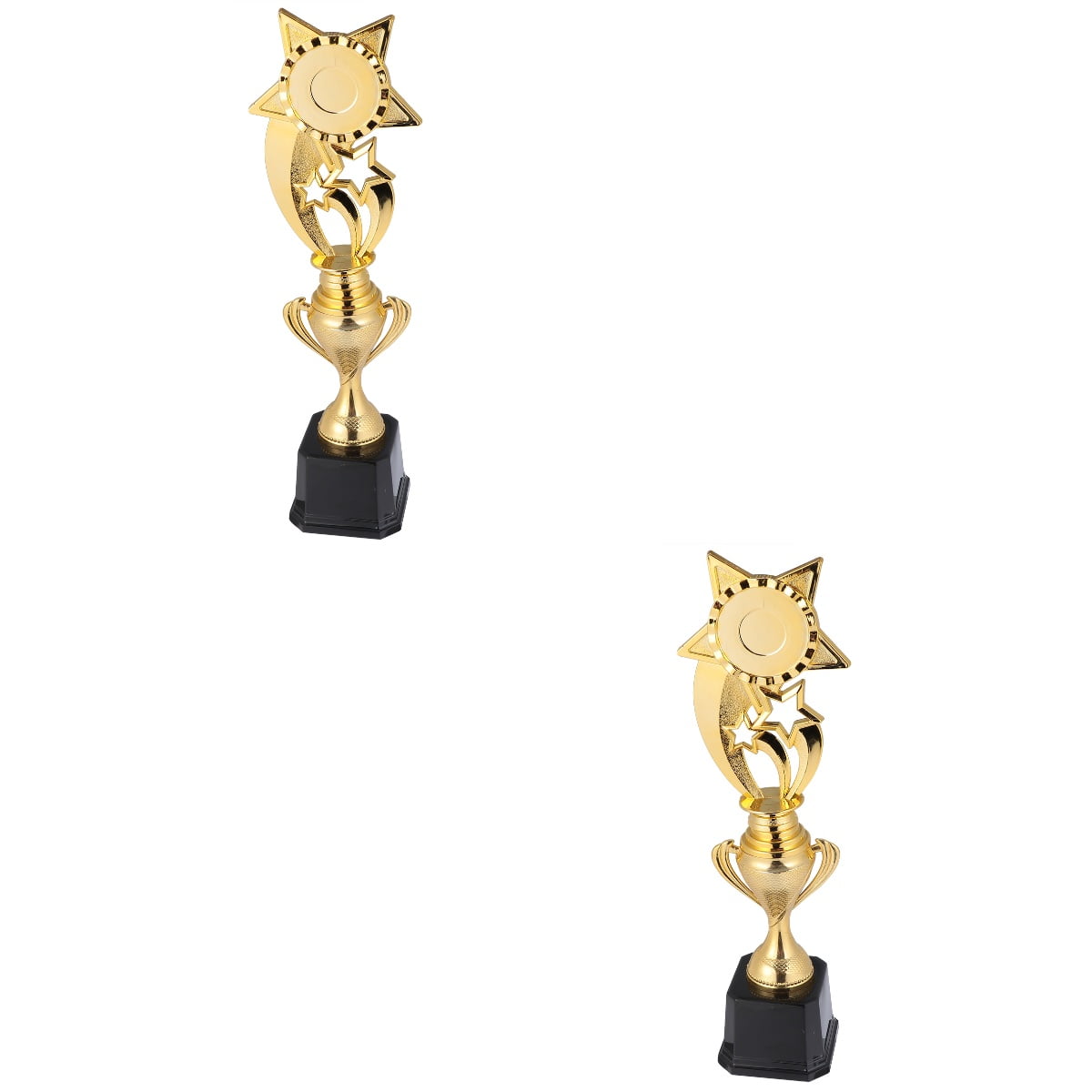 Masteelf 2 pcs Competion Trophy Kids Sports Reward Creative Awards Trophy