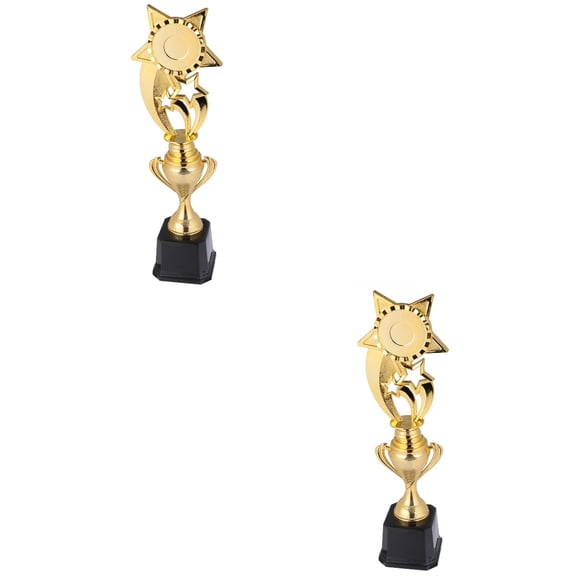 Masteelf 2 pcs Competion Trophy Kids Sports Reward Creative Awards Trophy
