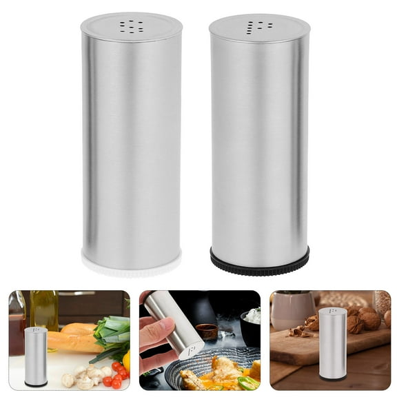 Masteelf 2 pcs Pepper Shaker Spice Dispenser Kitchen Pepper Shaker Spice Shaker for Home