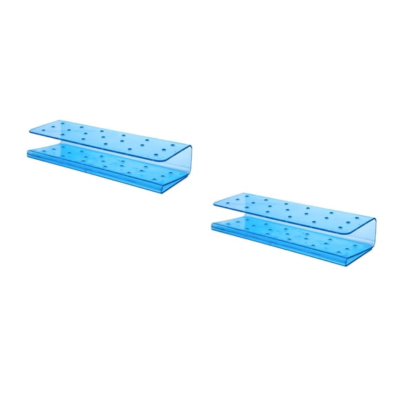 Masteelf 2 pcs  Transparent Lollipop Holder DIY Lollipop Stand Storage Rack Plastic Rack