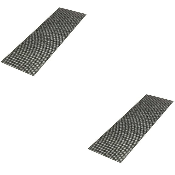 Masteelf 2 pcs  Universal Car Grille Mesh Vehicle Body Grille Net Mesh Bumper Mesh