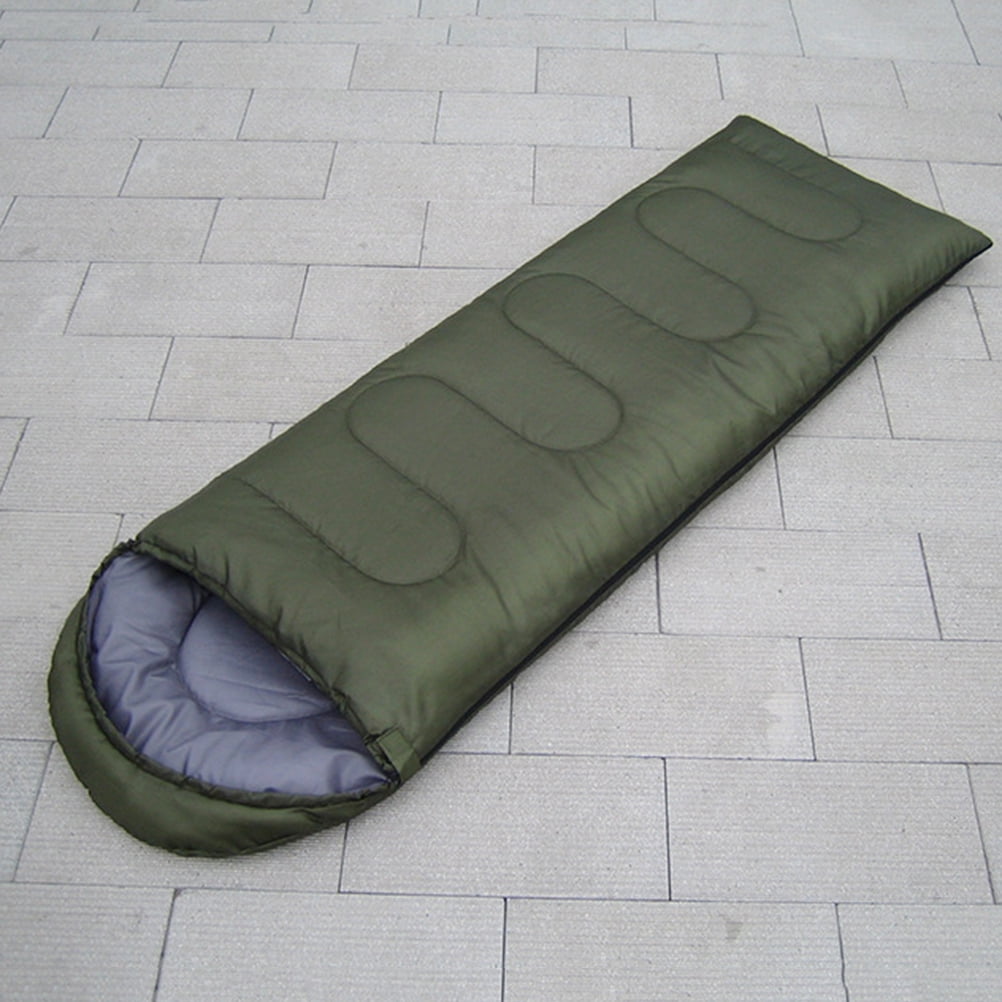 Masteelf 20 Degree Sleeping Bag Camping Bags Envelope Winter Travel Green