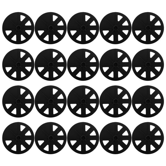 Masteelf  20 PCS Bike Wheel Protection Freewheel Spoke Protector Black