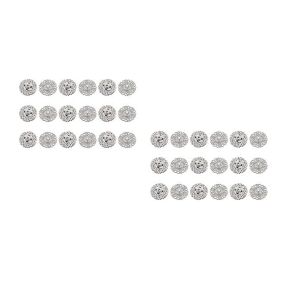 Masteelf 20 Pairs Hidden Alloy Snaps Button Sewing Supplies DIY Overcoat Sewing Buttons