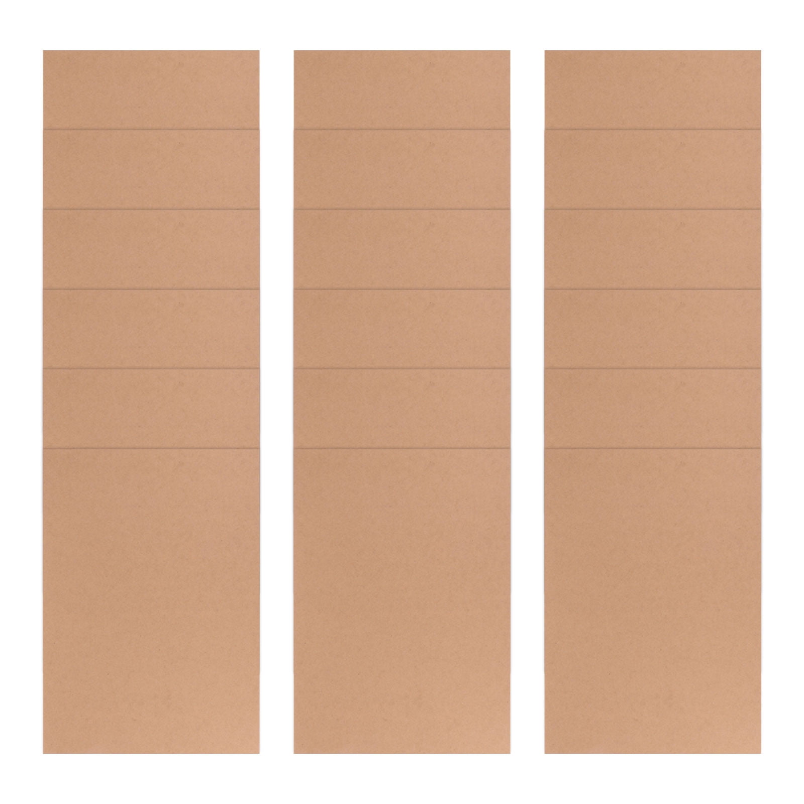 Masteelf  20 Pcs A3 Kraft Cardboard Computer Paper Parchment Bread Bin Student