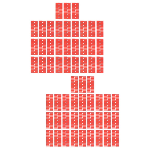 Masteelf 20 Pcs A4 Self-adhesive Sticker Creative Identification Tags