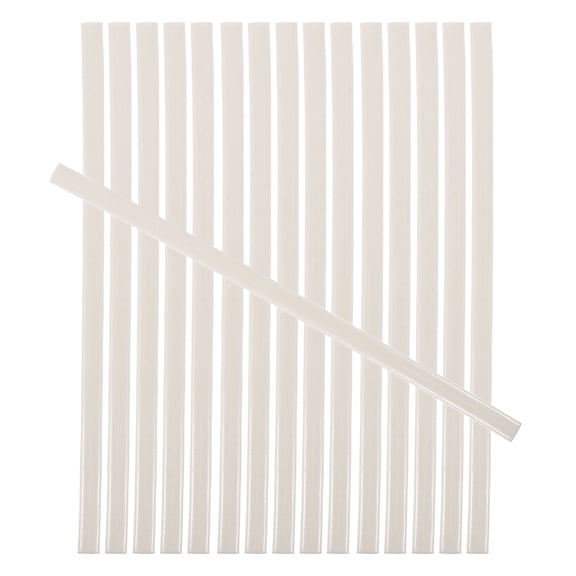 Masteelf 20 Pcs Car Bumper Welding Rod 23.00X1.00X0.20CM White