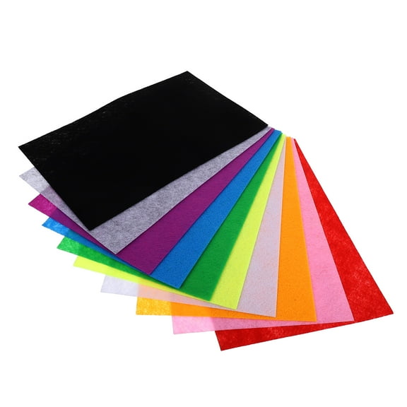 Masteelf 20 Pcs Felt Fabric Embellishment Folding Cover Cloth Patchwork Handmade Materials Child