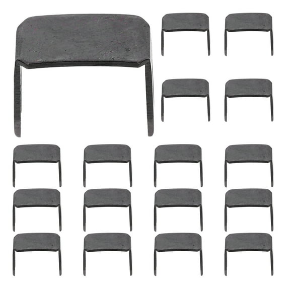 OFFIGAM 20Pcs Durable Metal Zipper Stopper for Bottom and Top Locking Repair Kit