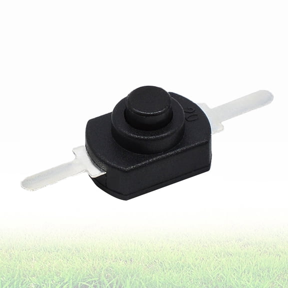 Masteelf 20 Pcs Flashlight On-off Replacement Button LED Black Electric