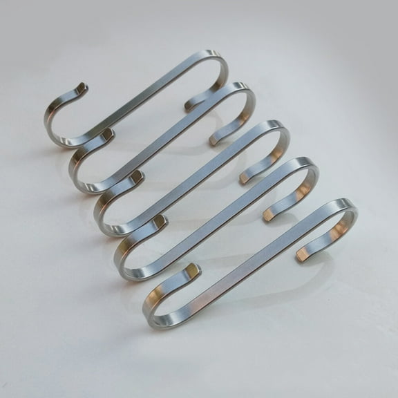 Masteelf 20 Pcs Kitchen Utensils Stainless Steel Hook Corrosion Resistant Hooks 20pcs