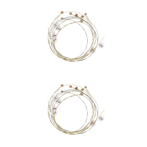 Masteelf 20 Pcs  Lyre Strings Replacements Musical Instrument Accessories for Lyre