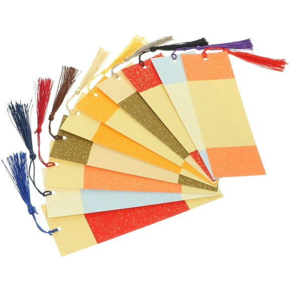 Masteelf  20 Pcs Plain Blank Bookmark Unpainted Bookmarks Calligraphy