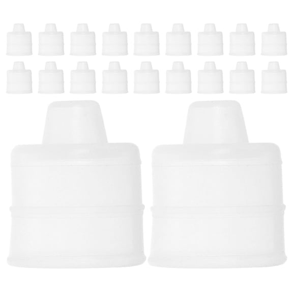 HONITANO 20Pcs Silicone Float Valve Seal Replacement for Pressure Cooker Accessories Transparent Durable