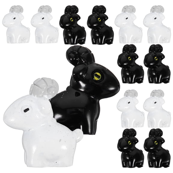 Masteelf 20 Pcs Small Animal Figurines Fairy House Accessories Micro Scene