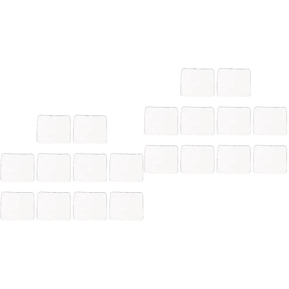 Masteelf 20 Pcs -slip Auto Phone Storage Mat Universal Mat Non-slip Cushion Pad