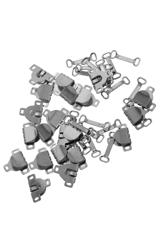 20 Sets Hook and Eye Closures for Sewing Trousers, Bras, Skirts, - Fasteners for Craft and Garment Repairs