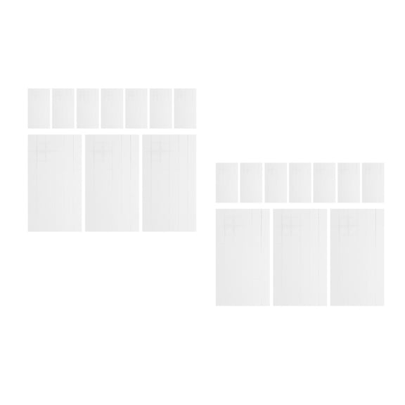 Masteelf 20 Sheets Foam Dots Squares Dual-adhesive Foam Mounts for DIY Crafts Scrapbook Office Supplies Double Sided Foam Tapes Adhesive Foam Squares