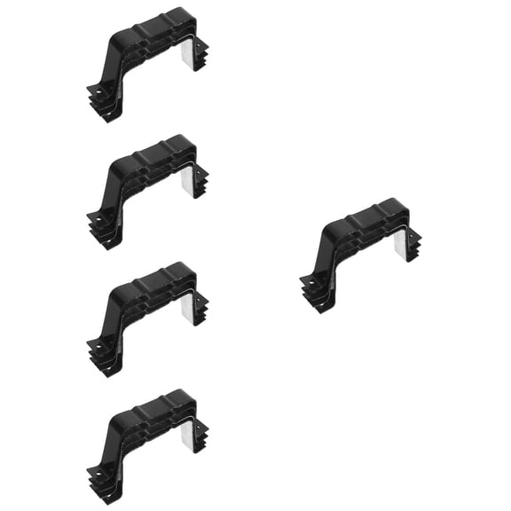 Masteelf 20-Pack Gutter Downspout Straps and Extension Adapters for Rain Gutter Support and Secure Installation