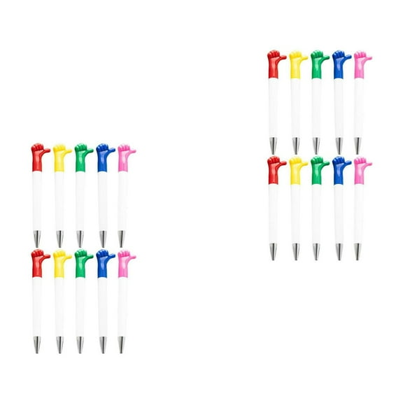 Masteelf 20 pcs  Thumbs Up Pens Employee Appreciation Present Coworker Thank You Ballpoint Pens Cute Hand Gesture Funny Pens Inspirational Toy For Nurse Teacher Student Colleague Employee