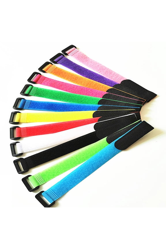 20Pcs Buckled Sticker Straps Portable Luggage Strap Suitcase Packing Fixed Belt Adjustable Security Accessories Sticking Band Bundling Belt (Black)