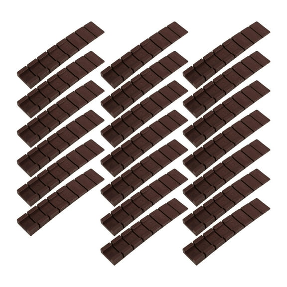 WORGEOUS 20-Pack Flexible Plastic Shims for Leveling, Multi-Purpose Leveler Wedges for Furniture and Home Use