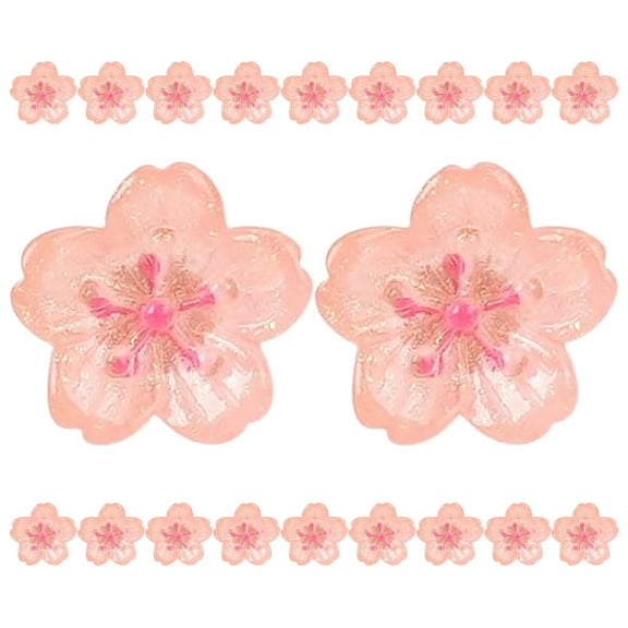 IDEANATEGRATE Push Pins Cute Pink Resin 20Pack Wall Pins for Hanging