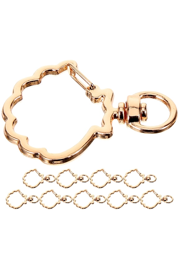 CTIRCHIU 20-Pack Zinc Alloy Keychains for Everyday Use and Formal Events, Compact Size 1.6x1.2x0.1 Inches