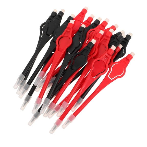 Masteelf 20-Pack Golf Scoring Pencils with Erasers and Pen Sleeves for Accurate Scorekeeping in Sports and Games