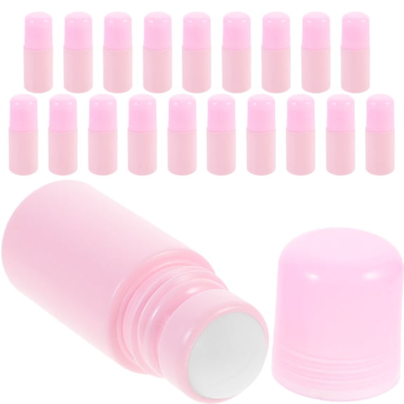 Masteelf 20pcs Roll-On Bottles 50ml Liquid Roller Perfume Containers for Aromatherapy and Fragrance