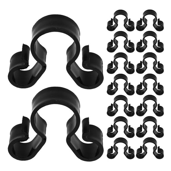 Masteelf 20pcs Wine Bottle Candle Clamps Bottle Holder Clip For Candle Party Wine Clip Wine Bottle Safety Clips Candle Holder Clip Wine Bottle Candles Clips