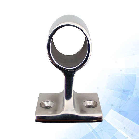 Masteelf 25mm Stainless Steel Railing Base with Dock Holder and Arm Rest Accessories in Finish