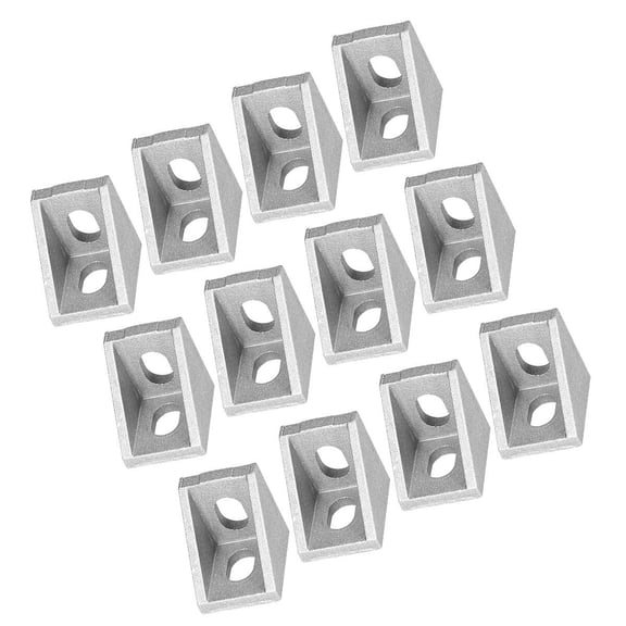 Masteelf 25 Pcs Corner Mount Aluminum Profiles Angle