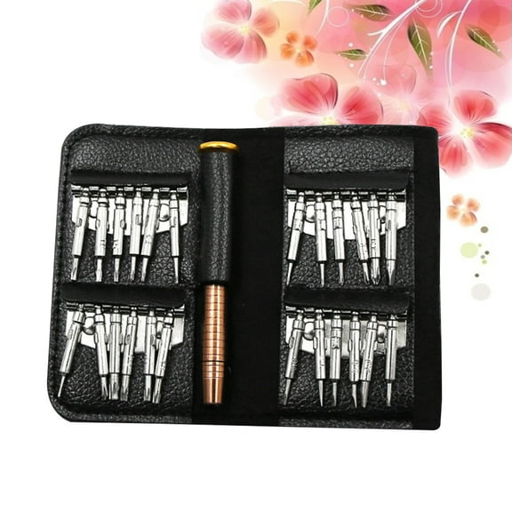 Masteelf 25 in 1 Spline Star Bit Socket Set Socket Driver Bit Tool Set Kit with Screwdriver