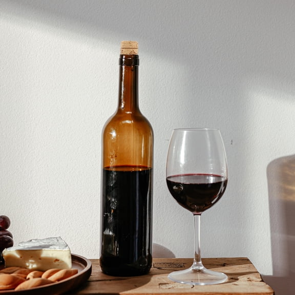 Masteelf 25pcs Wine Stopper Cork Wine Bottle Cork Reusable Wine Bottle Cork Sealing Plug Bottle Cap