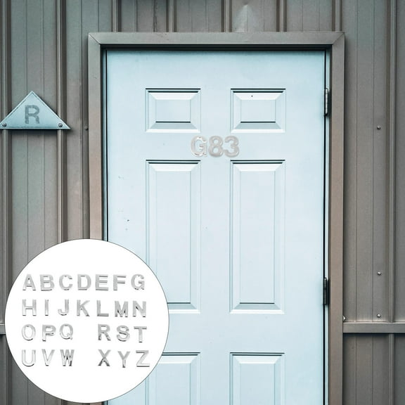 Masteelf 26 Pcs Sticker Letters D Alphabet Stickers House Number Office