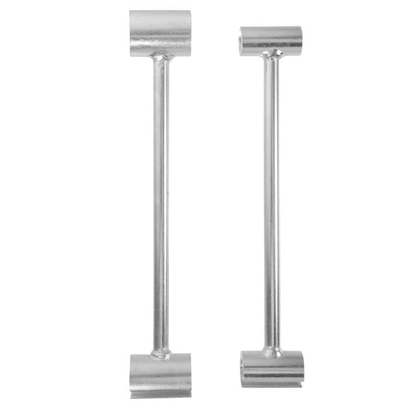 Masteelf 2PCS Hinge Adjuster Dual-Head Door Hinge Adjustment Tool Multi-Specification Labor-Saving Tool Hinge Gap Wrench for Home Tailor Shops