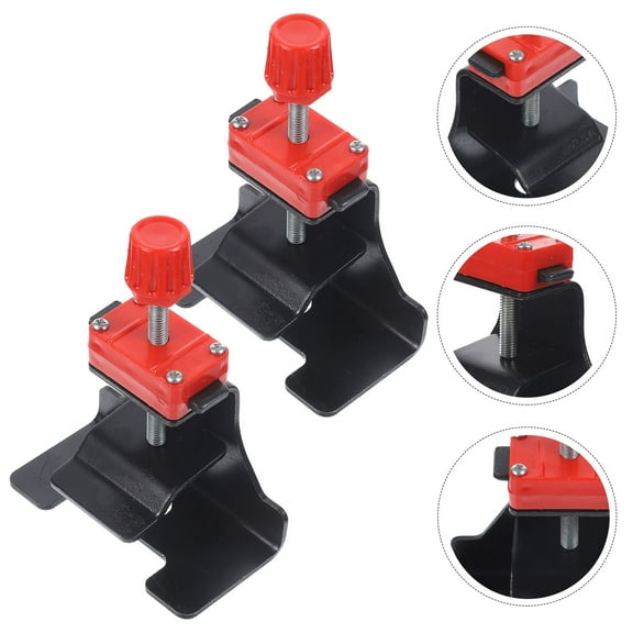 Masteelf 2Pcs Foldable Tile Height Adjuster Riser Lift Leveler Locator Tiling Tool for Professional Use