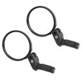 thumbnail image 1 of Masteelf 2Pcs Round Shape Bike Mirrors Handlebar Rearview Mirrors Bike Accessories, 1 of 8