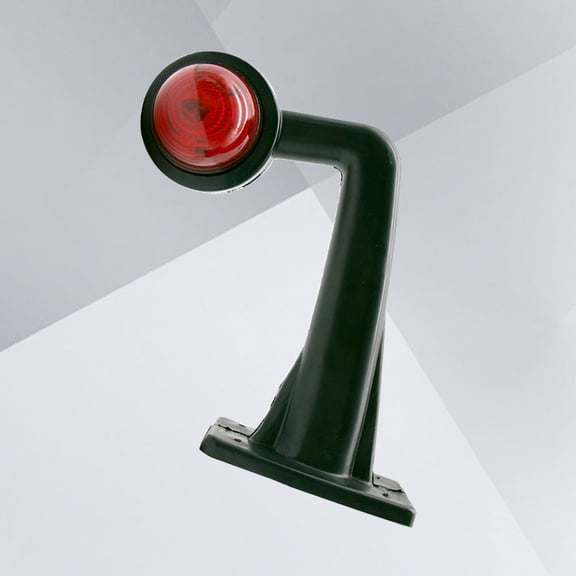 Masteelf 2Pcs Set Driving Light with Car Side Lights in Black for Vehicle Safety